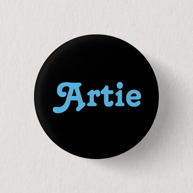 Button Artie (Front)