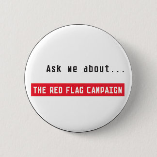 Button-Ask Me 6 Cm Round Badge