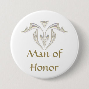 Button Badge - Man of Honour