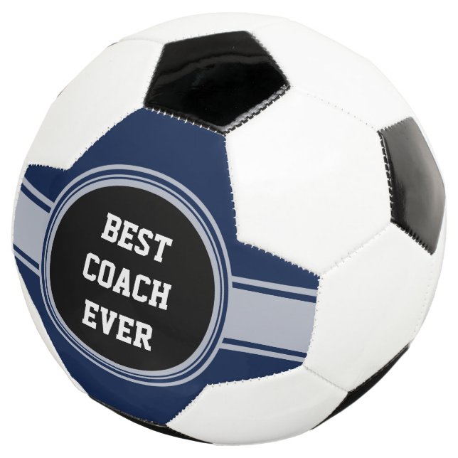 Button / Banner - trans. white I + your ideas Soccer Ball (Three Quarter)