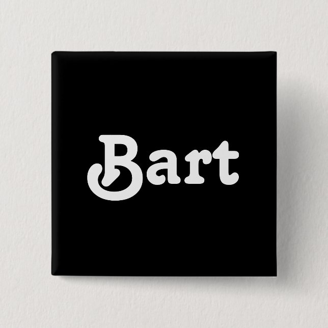 Button Bart (Front)