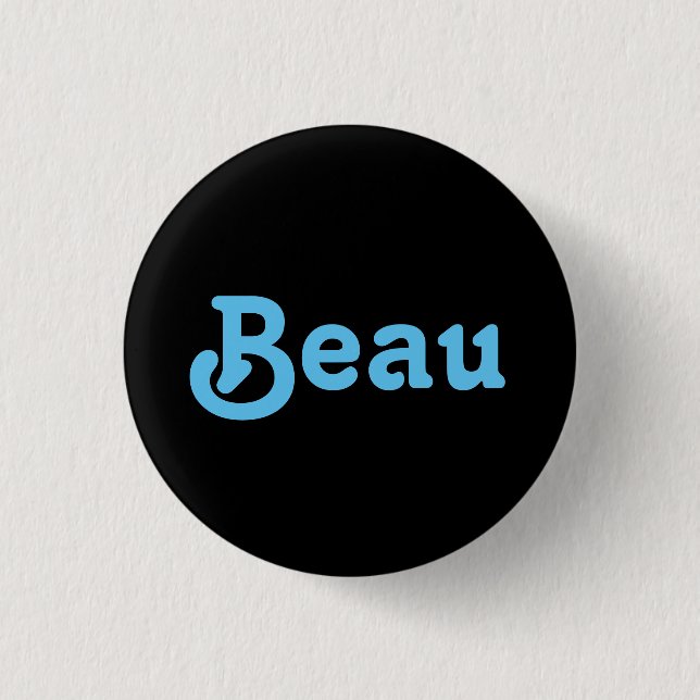 Button Beau (Front)
