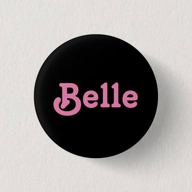 Button Belle (Front)