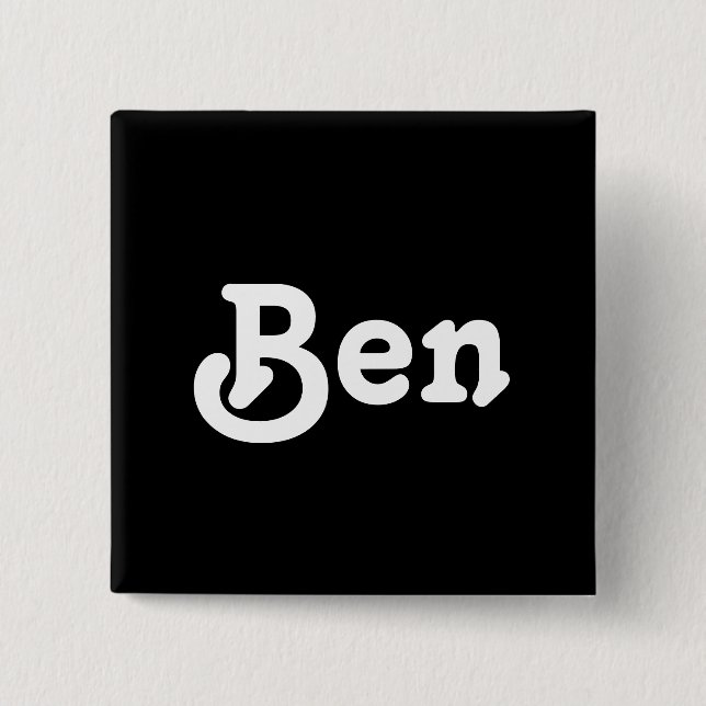 Button Ben (Front)