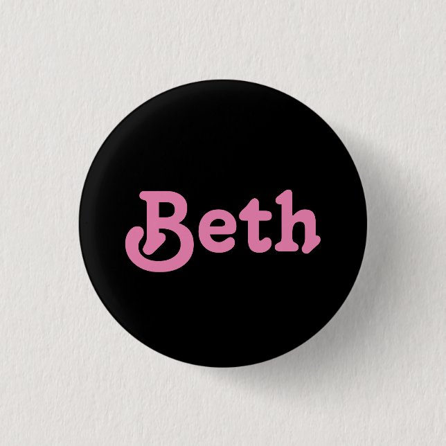 Button Beth (Front)