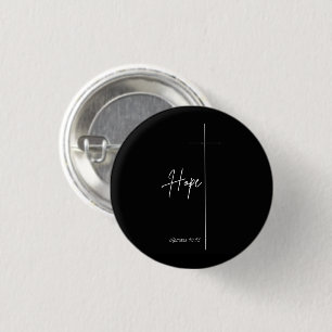 Button Bible quote – Hope