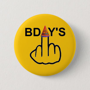 Button Birthday Flip