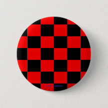 button - black & red checkers