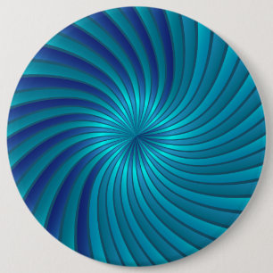 Button blue spiral vortex