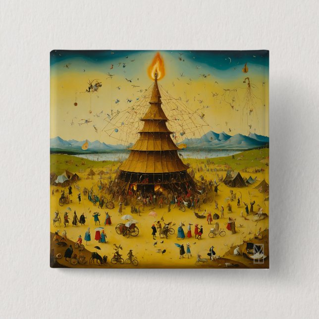 Button Bosch: Storm at Burning Man (Front)
