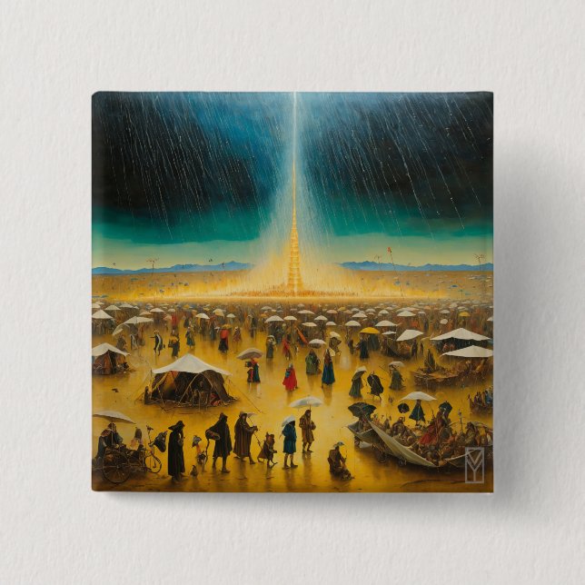 Button Bosch Transforms the Storm at Burning Man (Front)