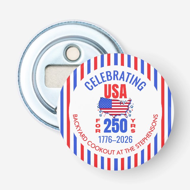Button Bottle Opener (Front)