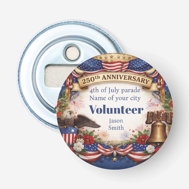 Button Bottle Opener (Front)