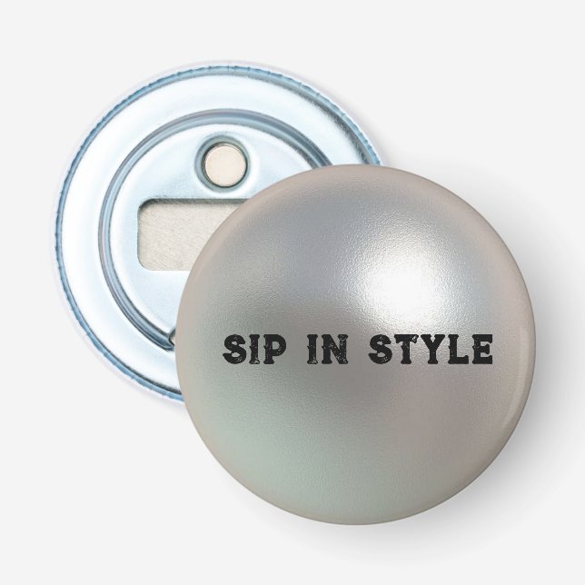 Button Bottle Opener (Front)