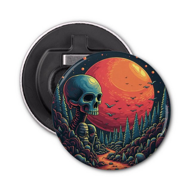 Button Bottle Opener (Front)