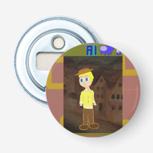 Button Bottle Opener