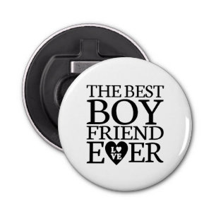 Button Bottle Opener Gift For Boyfriend