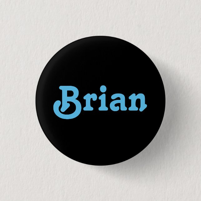 Button Brian (Front)
