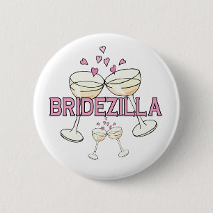 Button: Bridezilla 6 Cm Round Badge