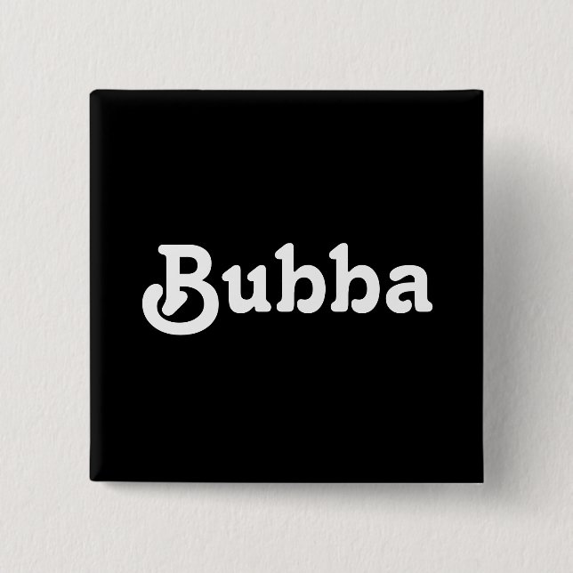 Button Bubba (Front)