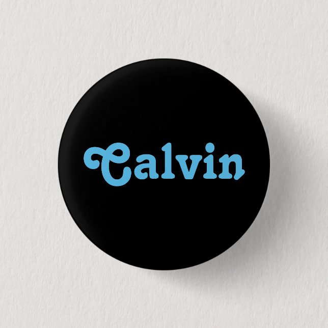 Button Calvin (Front)