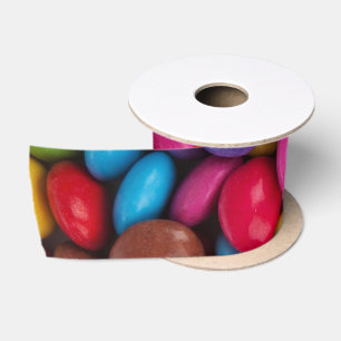 Button Candy ribbon Satin Ribbon