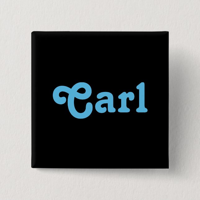 Button Carl (Front)