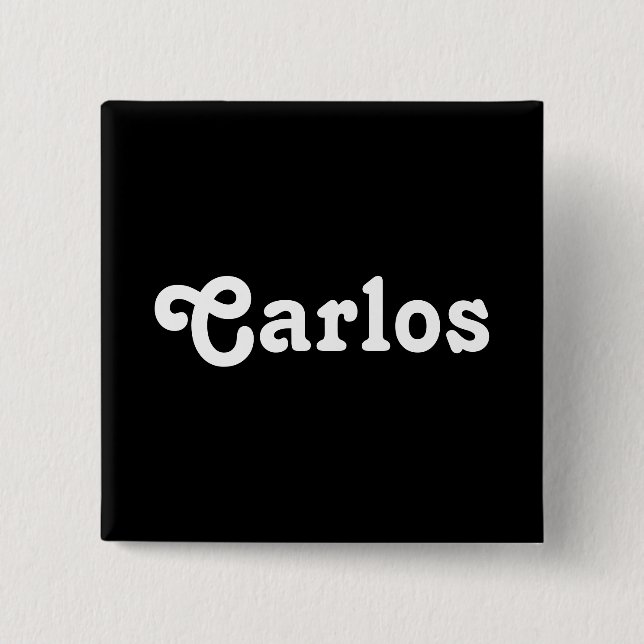 Button Carlos (Front)