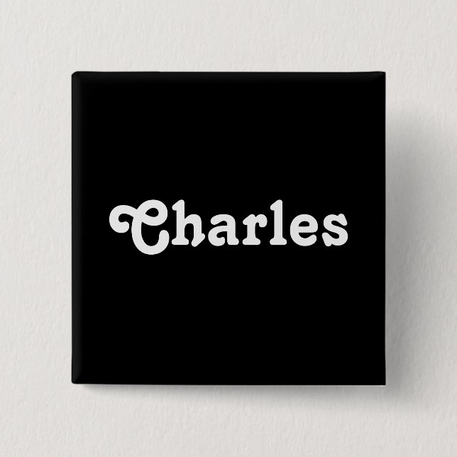 Button Charles (Front)
