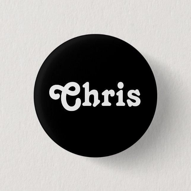Button Chris (Front)