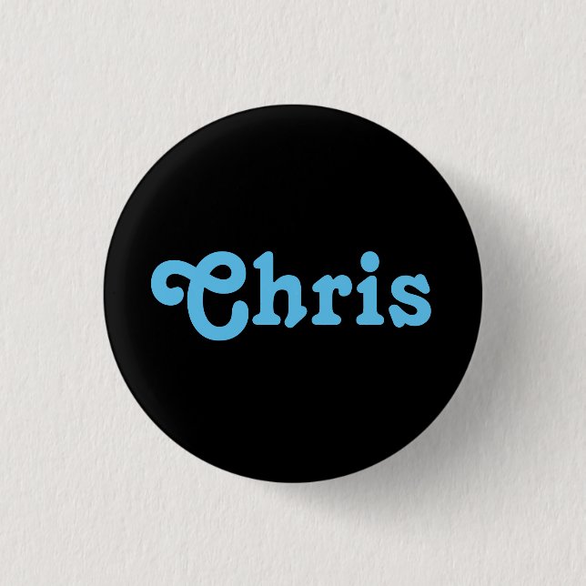 Button Chris (Front)