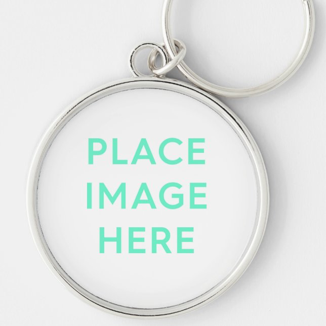 Button Circle Keychain - Souvenir Gift Design (Front)