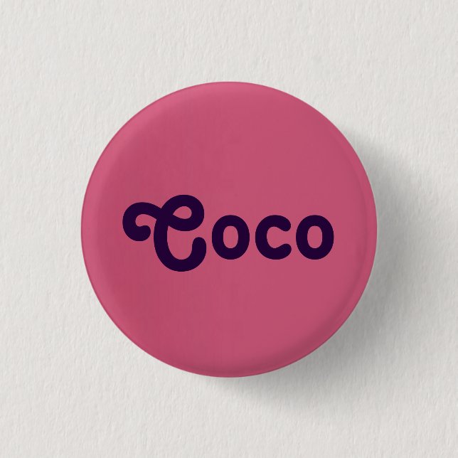 Button Coco (Front)