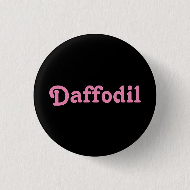 Button Daffodil (Front)