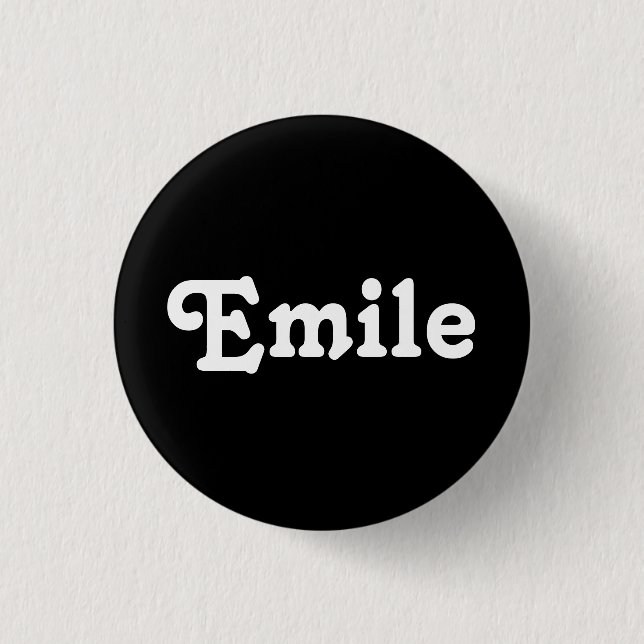 Button Emile (Front)