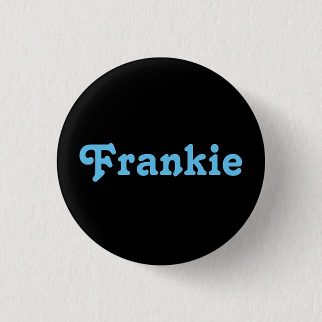 Button Frankie (Front)