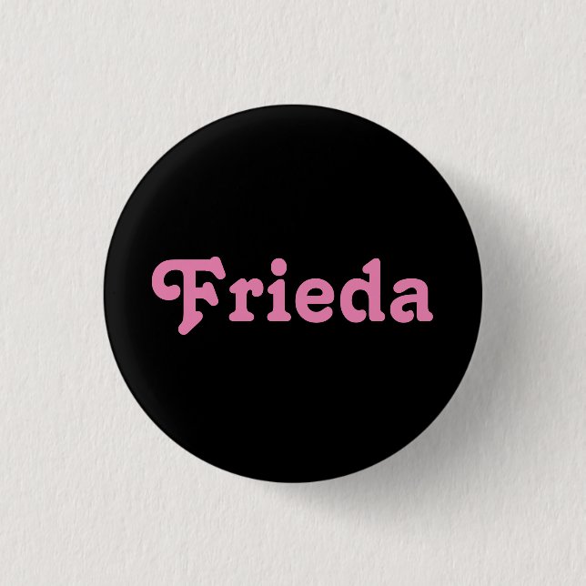 Button Frieda (Front)