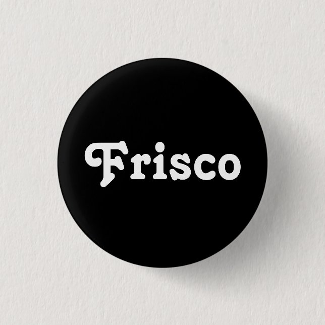 Button Frisco (Front)