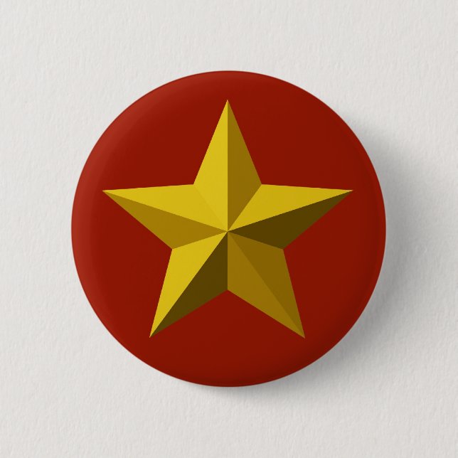 Button - Gold Star (Front)