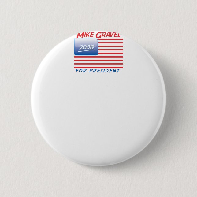 button-gravel 6 cm round badge (Front)
