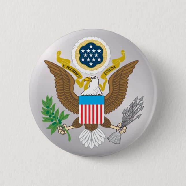 BUTTON_great_seal 6 Cm Round Badge (Front)
