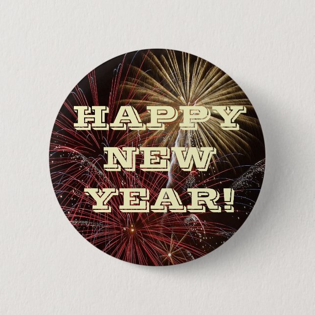 Button Happy New Year (Front)