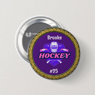 Button Hockey Gear - Personalised -Add Name #