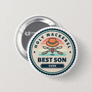 Button - Holy Mackerel! Best Son Ever