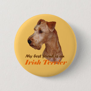Button "Irish Terrier"