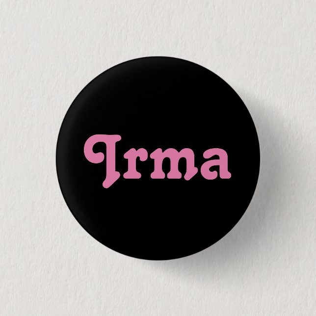 Button Irma (Front)