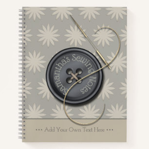 Button It Sewing Notes Journal