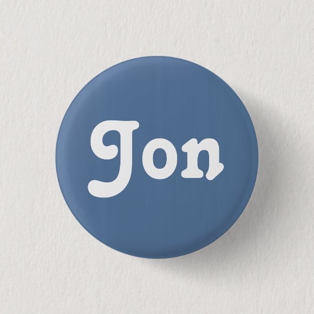 Button Jon (Front)