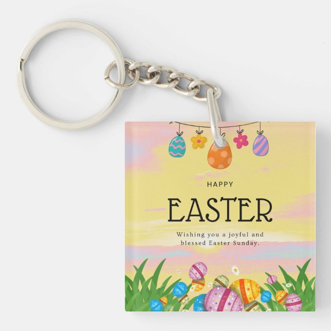 Button  key ring (Front)