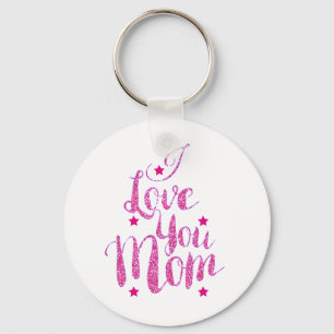 Button Key Ring